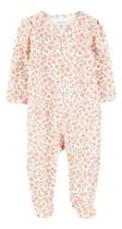 Pijama Macacão Botão Pézinho Carters Cotton Algodão Bebê -