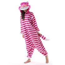 Pijama Macacão Cheshire Cat Beauty Shine - Cosplay Unissex