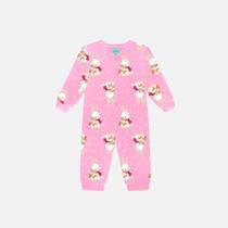 Pijama Macacão Coelhinha Infantil Menina Kyly 1000861 Rosa Pijama Macacão Coelhinha Infantil Menina Kyly 1000861 Rosa