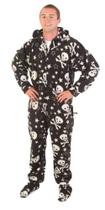 Pijama Macacão com Pés Forever Lazy Estampa Caveira XS Pijama Macacão com Pés Forever Lazy Estampa Caveira XS
