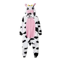 Pijama Macacão De Vaca Rosa Desenho Animado Para Mulheres, Homens, Meninas E Meninos Fantasia De Pijama Macacão De Vaca Rosa Desenho Animado Para Mulheres, Homens, Meninas E Meninos Fantasia De