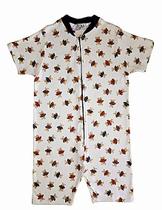 Pijama macacão infantil e teen unissex urso inglês