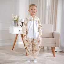 Pijama Macacão Plush Infantil 4 Quentinho - Bene Casa