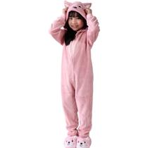 Pijama Macacão Plush Infantil Quentinho