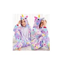 Pijama Macacao unicornio colorido tam. G DM TOYS- DMT6260