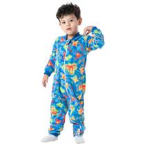 Pijama Macacão Vrasalon Sapo Azul Royal Cód: 357