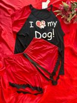 Pijama malha dog Pijama malha dog