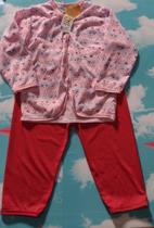 Pijama malha fria estampado Tam p m g 1 2 3 anos fem e masc