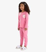Pijama Malhão Fruit Rovi Kids Rosa Pijama Malhão Fruit Rovi Kids Rosa