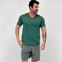 Pijama Malwee de Verão Manga Curta com Shorts Masculino Pijama Malwee de Verão Manga Curta com Shorts Masculino