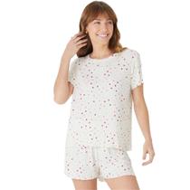 Pijama malwee manga curta feminino ref: mal1000133189 Pijama malwee manga curta feminino ref: mal1000133189