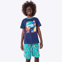 Pijama Manga Curta Algodão Tuba Aloha Teen Menino Puket 030502361