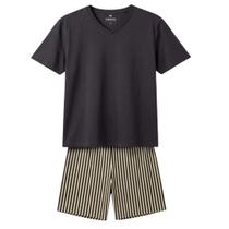 Pijama Manga Curta com Bermuda Hering Masculino 76WX Pijama Manga Curta com Bermuda Hering Masculino 76WX