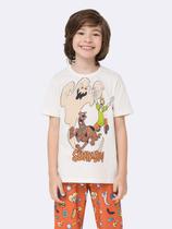 Pijama Manga Curta com Calça Infantil Longo Scooby-Doo Pijama Manga Curta com Calça Infantil Longo Scooby-Doo