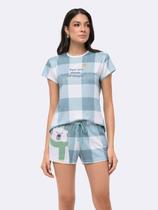 Pijama Manga Curta com Short Pijama Manga Curta com Short