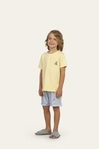 Pijama Manga Curta Dog Yoga Masculino Infantil em Algodão - Lua Encantada