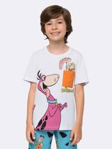 Pijama Manga Curta Infantil Masculino Flintstones Yabba Dabba Doo Pijama Manga Curta Infantil Masculino Flintstones Yabba Dabba Doo