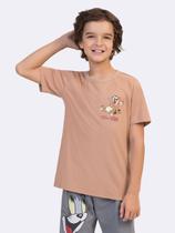 Pijama Manga Curta Infantil Masculino Tom & Jerry Pop Pijama Manga Curta Infantil Masculino Tom & Jerry Pop
