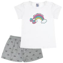 Pijama Manga Curta Infantil Menina Pulla Bulla Ref. 46513 Pijama Manga Curta Infantil Menina Pulla Bulla Ref. 46513