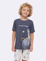 Pijama Manga Curta Masculino Infantil com Bermuda Pijama Manga Curta Masculino Infantil com Bermuda