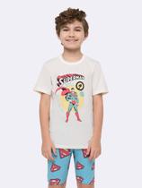 Pijama Manga Curta Masculino Infantil Superman Pijama Manga Curta Masculino Infantil Superman