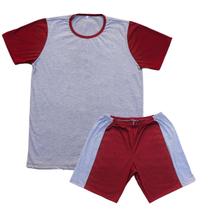 Pijama Manga Curta Masculino Infantil