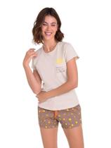 Pijama Manga Curta Sunshine - Veggi
