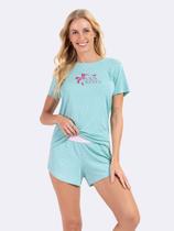 Pijama Manga Curta Ties