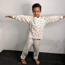 Pijama manga longa 100% algodão Pijama manga longa 100% algodão