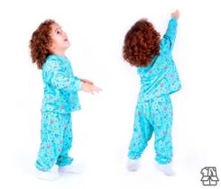 Pijama manga longa 100% algodão Pijama manga longa 100% algodão