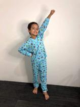 Pijama manga longa 100% algodão Pijama manga longa 100% algodão