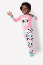 Pijama Manga Longa Bebê Menina Dálmata Donut Puket