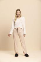 Pijama Manga Longa Conforto Diário em Algodao - Lua Encantada Pijama Manga Longa Conforto Diário em Algodao - Lua Encantada