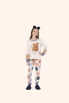 Pijama Manga Longa Infantil - 11100117