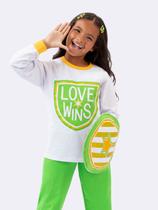 Pijama Manga Longa Infantil com Calça Jogger e Escudo Pijama Manga Longa Infantil com Calça Jogger e Escudo