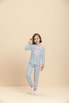 Pijama Manga Longa Infantil Doguinhos em Algodão - Lua Encantada