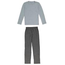 Pijama Manga Longa Infantil Masculino Ogochi Roupa de Dormir em Viscose Inverno Menino 25511600