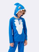 Pijama Manga Longa Infantil Tubarão Pijama Manga Longa Infantil Tubarão