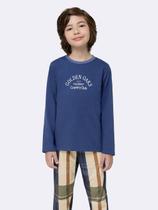 Pijama Manga Longa Masculino Infantil Midnight Heritage