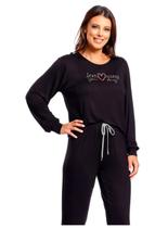 Pijama Manga Longa Paulienne 503.69 Feminino Gola Redonda Viscolycra T. 42/50 Pijama Manga Longa Paulienne 503.69 Feminino Gola Redonda Viscolycra T. 42/50