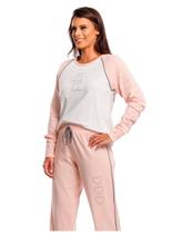 Pijama Manga Longa Paulienne 522.69 Feminino Raglan Algodão T. 42/48 Pijama Manga Longa Paulienne 522.69 Feminino Raglan Algodão T. 42/48