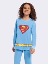 Pijama Manga Longa Slimfit Superman Pijama Manga Longa Slimfit Superman