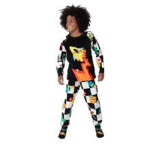 Pijama Manga Longa Soft Unissex Space Food - Puket Pijama Manga Longa Soft Unissex Space Food - Puket