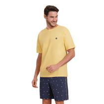 Pijama Manga Masculino Algodão Lua Encantada - 12270120 LUA