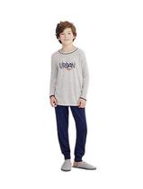 Pijama masculino 10-14 danka manga longa Pijama masculino 10-14 danka manga longa