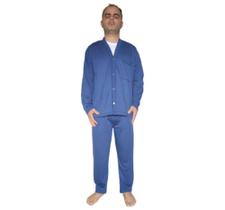 Pijama Masculino Aberto Flanelado Plus Size Pijama Masculino Aberto Flanelado Plus Size