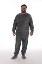 Pijama Masculino Adulto Boss Fleece Soft Victory Plus Size Pijama Masculino Adulto Boss Fleece Soft Victory Plus Size