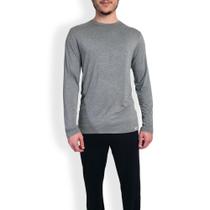 Pijama Masculino Adulto Longo Confortável Viscose com Camiseta e Calça