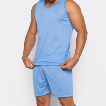 Pijama Masculino Adulto Regata De verão Curto de dormir confotável