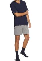 Pijama Masculino Algodão Manga Curta 28000 Lupo